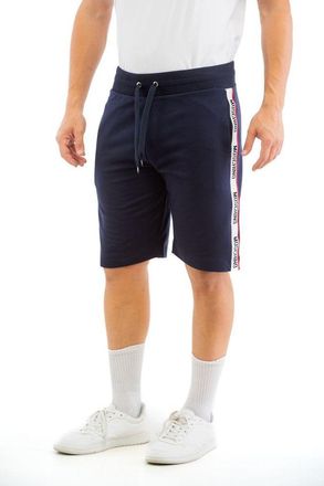 Moschino Blue Cotton Bermuda Mens Shorts