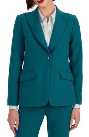 Trina Turk Mira 2 Blazer in Borealis Blue at Nordstrom Rack, Size 10
