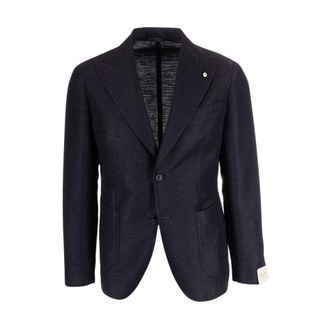 L.B.M. 1911 L.b.m. 1911, Heren, Jassen, Blauw, Maat: M Katoen