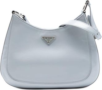 Prada Pre-owned Prada Spazzolato Leather Cleo Shoulder Bag Ladies 184FH9OQ1MUR254V