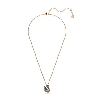 Swarovski Zwaan Hanger - Dames - Kettingen - Geel - ONE Size - Accessoires