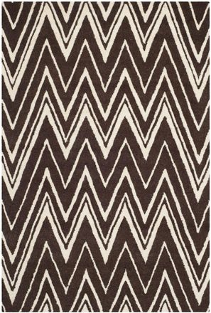 Safavieh Alfombra lana marrone/neutrale 122 x 183 cm