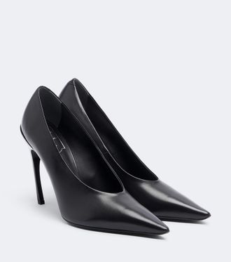 Roger Vivier Salones Choc de piel