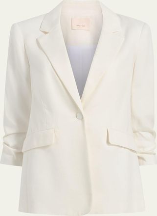 Cinq à Sept Kylie Linen Blazer