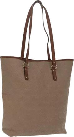 Ferragamo Pre-owned Tote Bag - Dames - Vintage Shopper - Bruin - ONE Size - Vintage
