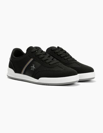 Original Penguin Mens Penguin Gaz Mens Black Trainers - Size: 10