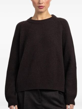 Dusan ribbed-knit sweater - Bruin
