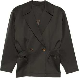 Blazé Milano Blazer met dubbele rij knopen - Groen
