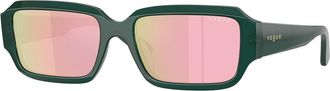 Vogue Eyewear VO5693SU 32824Z Womens Sunglasses Green Size 54