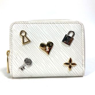 Louis Vuitton Epi Blanc White Epi Leather Coin Purse/Coin Case (Pre-Owned)