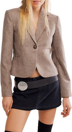 Free People Whip Smart Blazer in Satchel at Nordstrom, Size X-Small