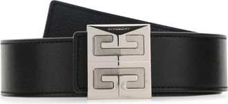 Givenchy Black Leather Belt
