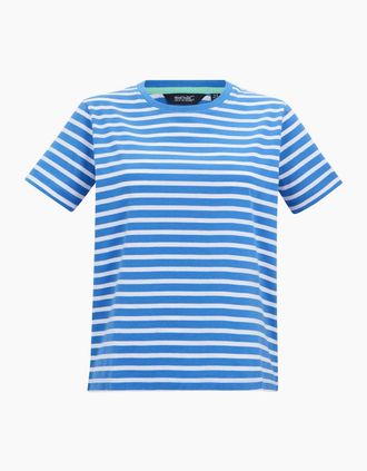 Regatta Womens Regatta Womens/Ladies Bayletta Striped T-Shirt - Blue - Size: 12