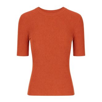 P.A.R.O.S.H. Round-neck Truien - Dames - Ronde hals truien - Oranje - S - Truien & Vesten