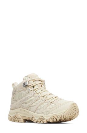 Merrell Moab 3 Waterproof Hiking Boot in Stucco at Nordstrom, Size 10.5