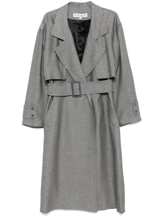 J.W.Anderson Longline trench coat - Grey