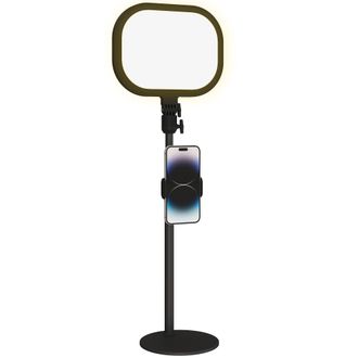 HOMCOM Bedside Table Lamp with 5 Colour Modes & 10 Brightness Levels - Black | TJ Hughes