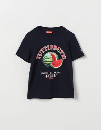 Sun 68 T-shirt in cotone stampata Sun68