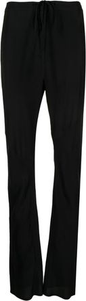 Low Classic straight-leg trousers - women - Viscose - M - Black