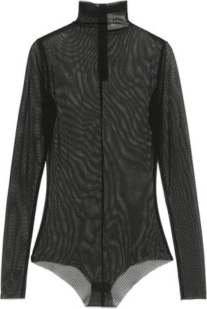 Atu Body Couture Body Point desprit in tulle - Nero