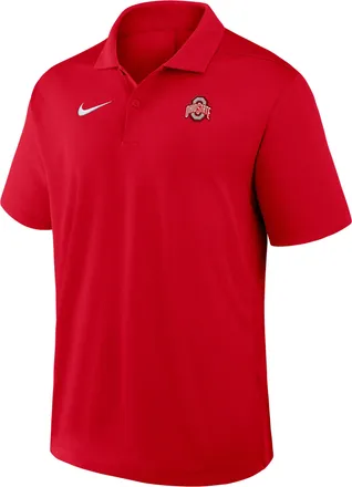 Nike Ohio State Primetime Victory Plus Nike Mens Dri-FIT College Polo in Red | 04N865NOH-XTS