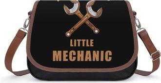 Generic Daddys Little Mechanic Crossbody Bags for Women Shoulder Messenger Bag Purse Handbags