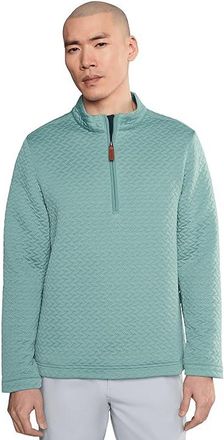 Cole Haan Last Stitch Quarter Zip Sweater Mens Sweater Trellis : 3XL, Polyester