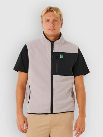 Rip Curl Search Polar Fleece Weste grau