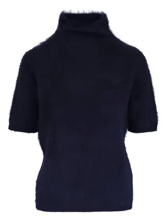 Lisa Yang short-sleeve sweater - Blue