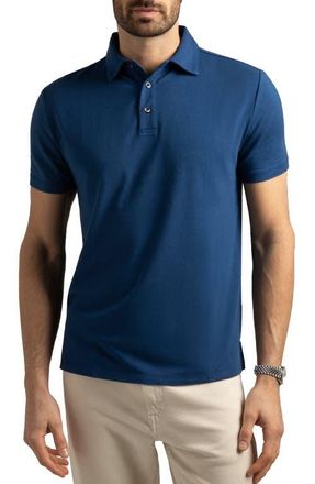 HyperNatural Pinehurst Classic Fit Cotton Blend Golf Polo in Coastal Navy at Nordstrom, Size Xx-Large