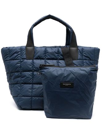 VeeCollective Borsa tote imbottita - Blu