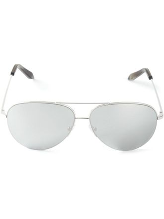 Victoria Beckham aviator sunglasses - Metallic