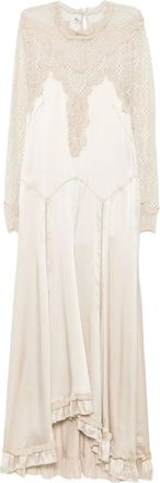 Isabel Marant Abito Dolores con ruches - Toni neutri