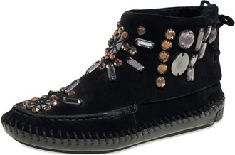 Tory Burch Stivali con decorazione - Nero