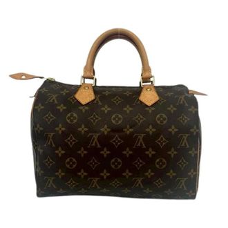 Louis Vuitton Pre-owned Speedy 30 Monogram Handbag - Dames - Pre-owned - Bruin - Maat: ONE Size Leer