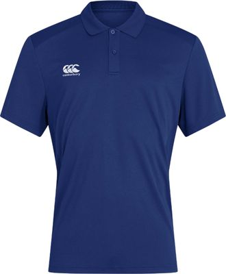 Canterbury Of New Zealand Heren Club Dry Poloshirt (Royaal Blauw)