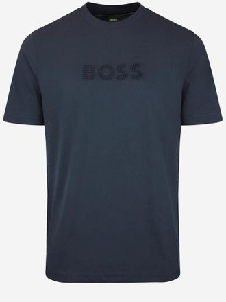 HUGO BOSS katoenen T-shirt met logo