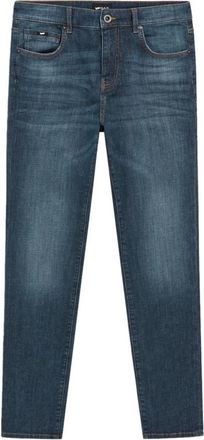 Gas Albert Simple Slim Jeans - Heren - Slim Fit Jeans - Blauw - W32 - Denim - Jeans