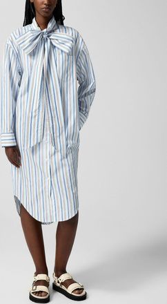 Acne Studios Womens Tie-neck shirtdress