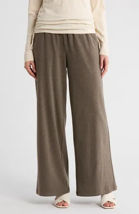 Max Studio Heather Knit Sweatpants in Ht Toast at Nordstrom Rack, Size Medium