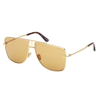 Tom Ford Sunglasses, unisex, Yellow, Size: 59 MM Eliott-02 Sunglasses