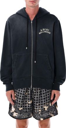Amiri Amiri Hollywood Graphic Zip Hoodie