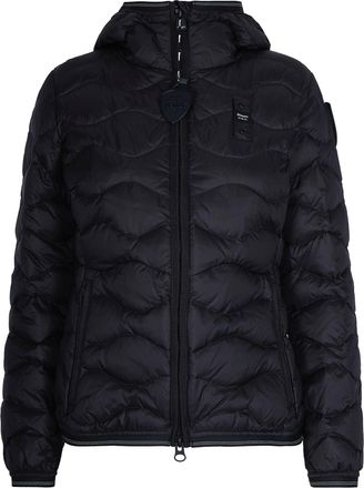 Blauer Black Camelia Quilted Water-Repellent Down Jacket