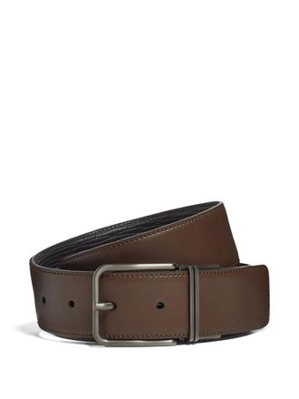 Ermenegildo Zegna reversible leather belt - men - Bovine Leather - 110 - Brown