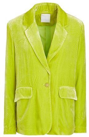 8 by YOOX SILK BLEND VELVET SINGLE-BREASTED BLAZER