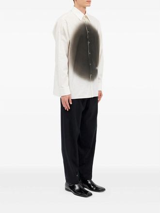 Maison Margiela Gradient Graphic Print Shirt - White