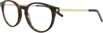 Saint Laurent Unisex Sl25 49Mm Optical Frames
