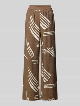 someday Stoffhose aus Viskose-Mix Modell Cevil leaf in Hazel, Gr&ouml;&szlig;e 34