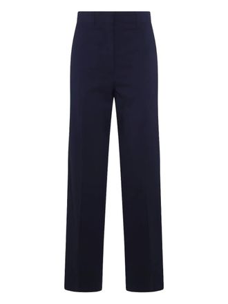 Miu Miu pressed-crease trousers - Blue