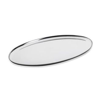 Mepra Stile By Pininfarina Oval Tray in Silver at Nordstrom